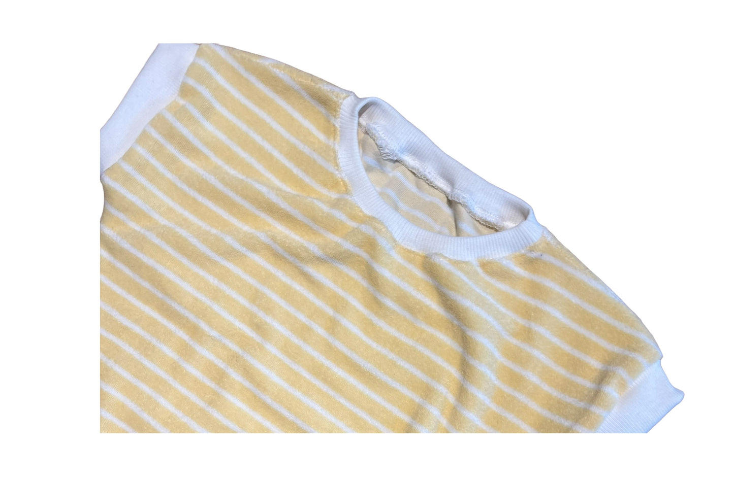 Summer T 4 jaar geel wit gestreept