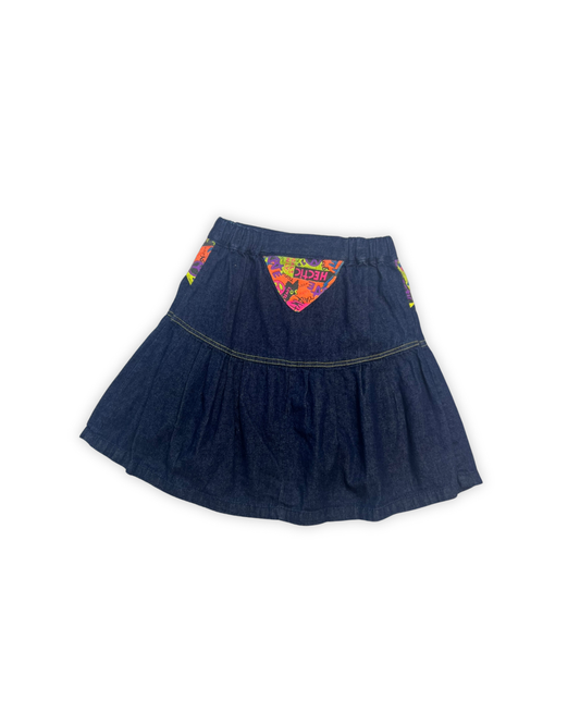 jeans rokje maat 6-8y