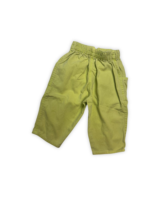 Greel groen broekje maat 74