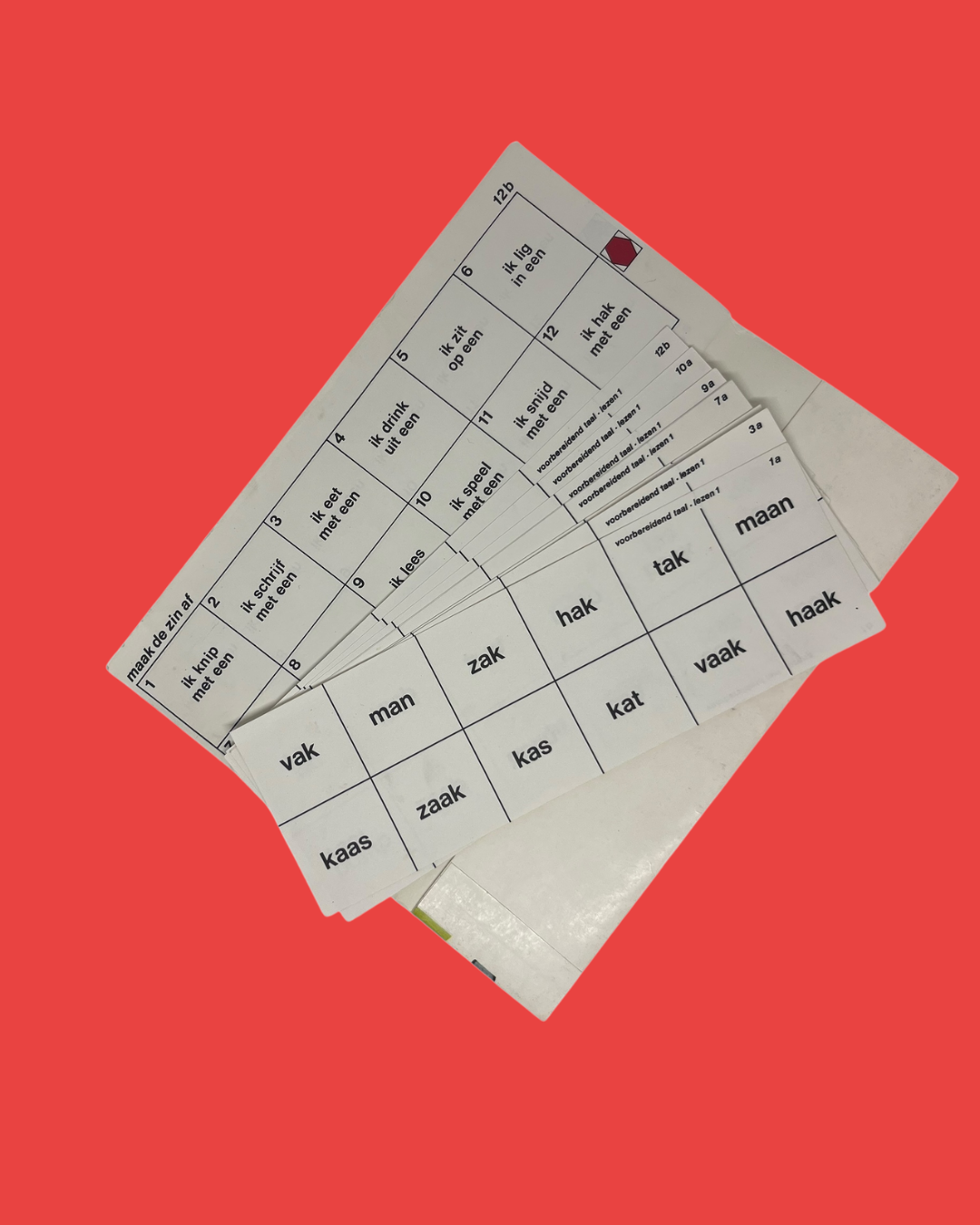 Loco boekje Voorbereidend taal - lezen 1 ( 2 kaarten ontbreken)