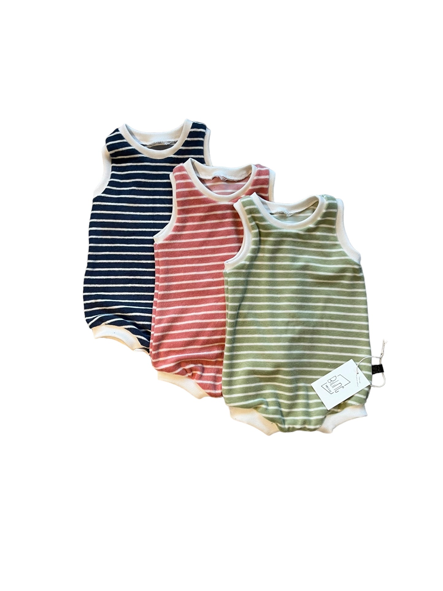 Zomerse romper (diverse gestreepte kleuren)
