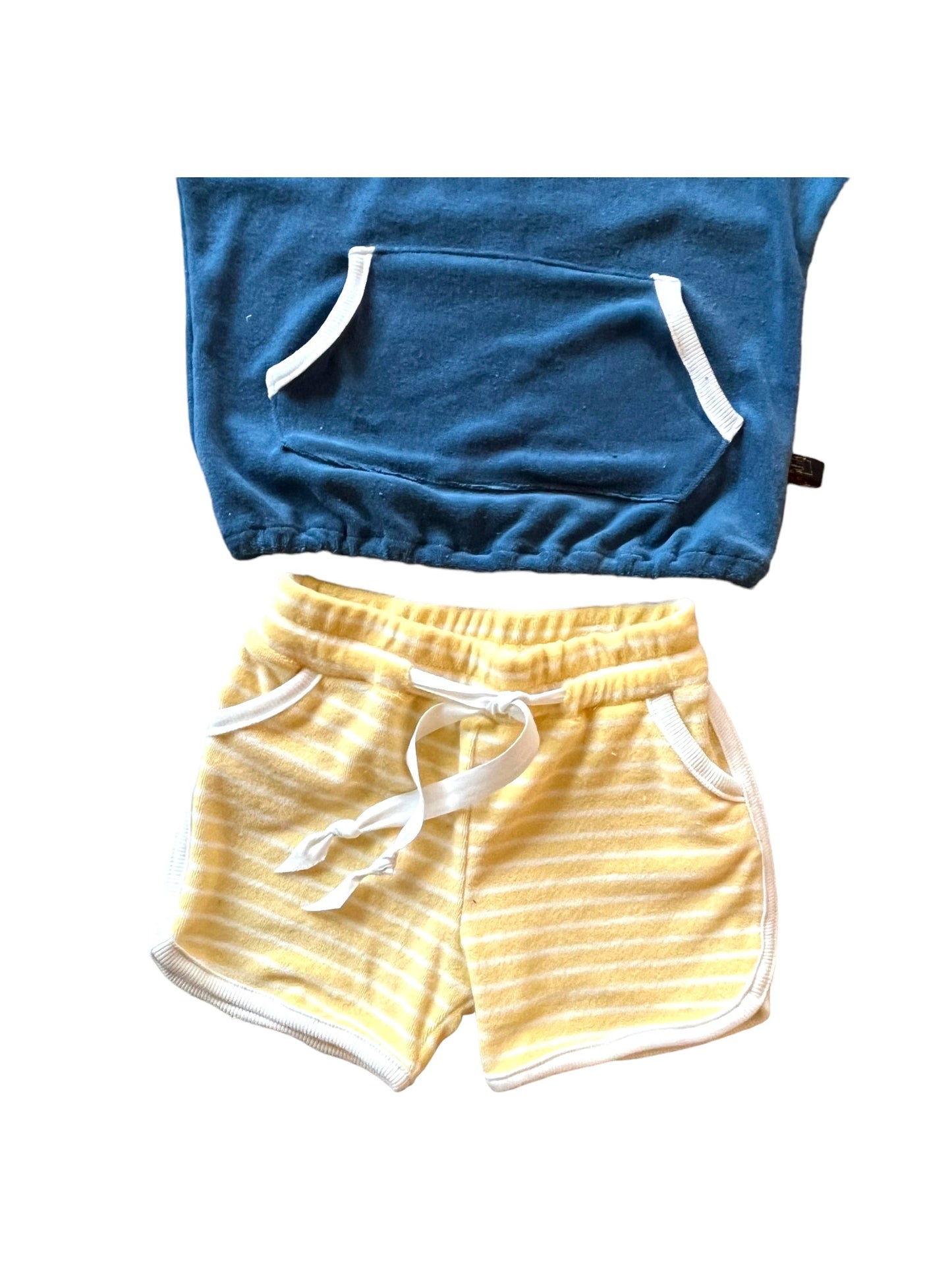 Sponsen shortje volwassenen (diverse gestreepte kleuren)