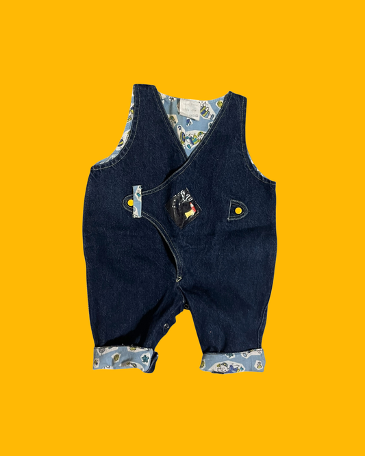 Jeans salopette maat 3 maand