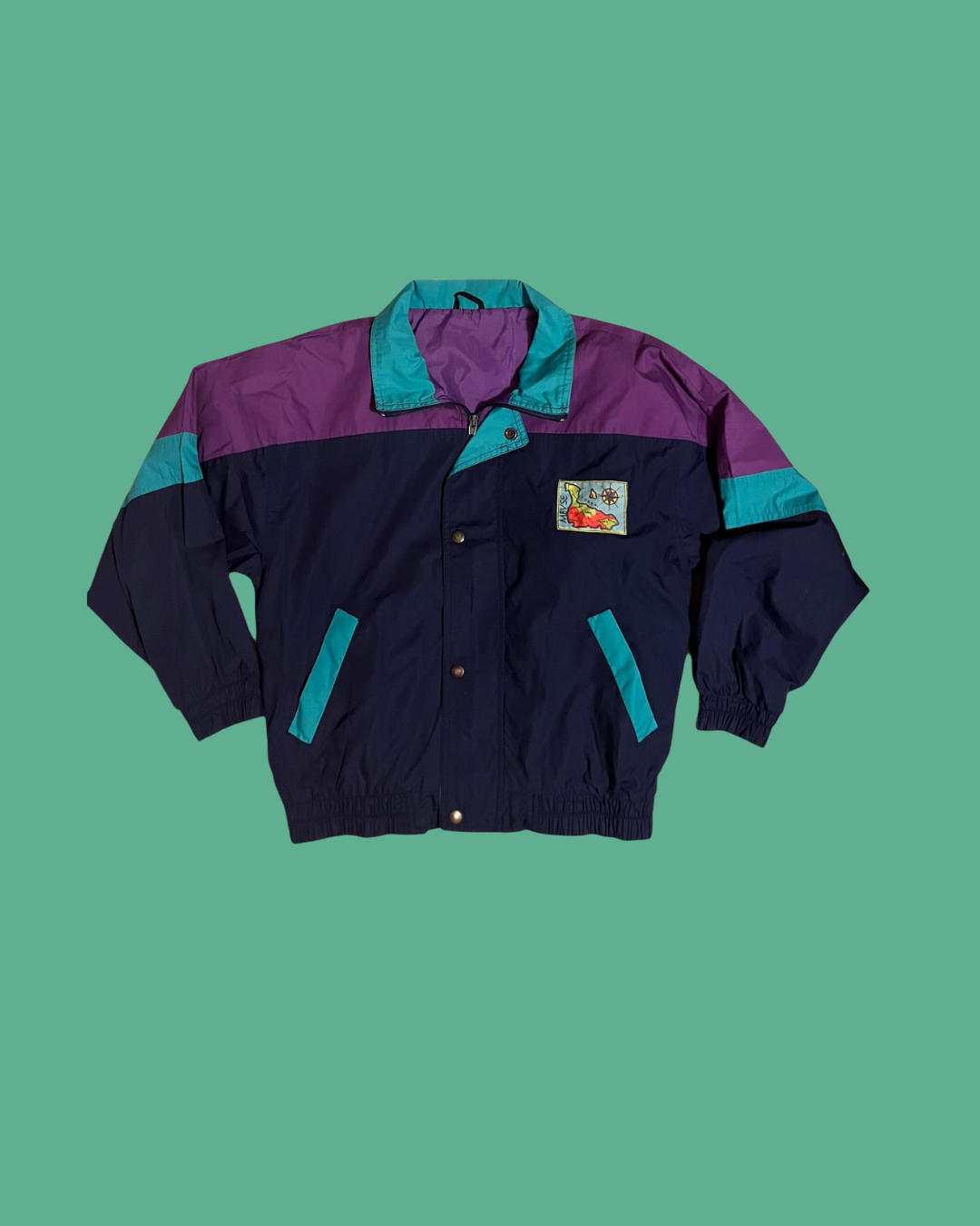 Vintage trainingsjas 10-12 jaar