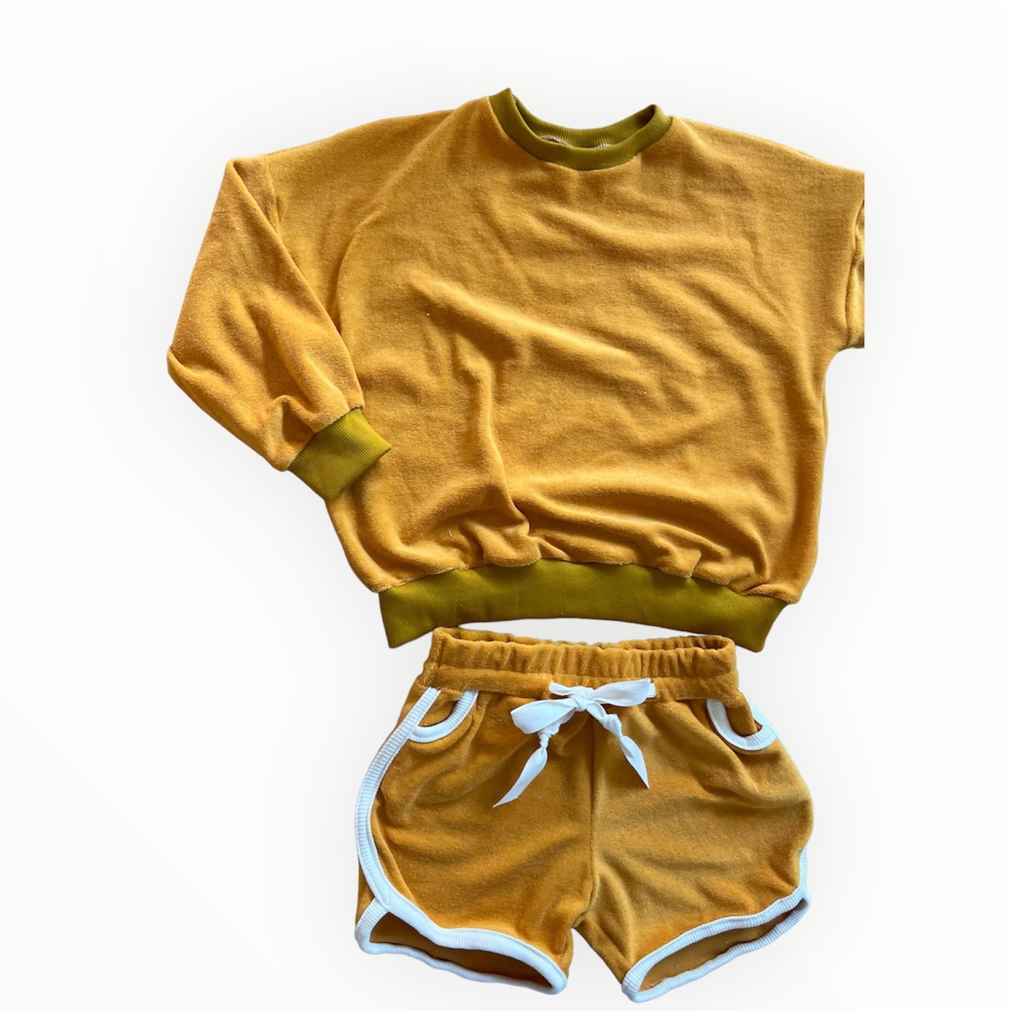 Sponsen shortje kids (diverse effen kleuren)