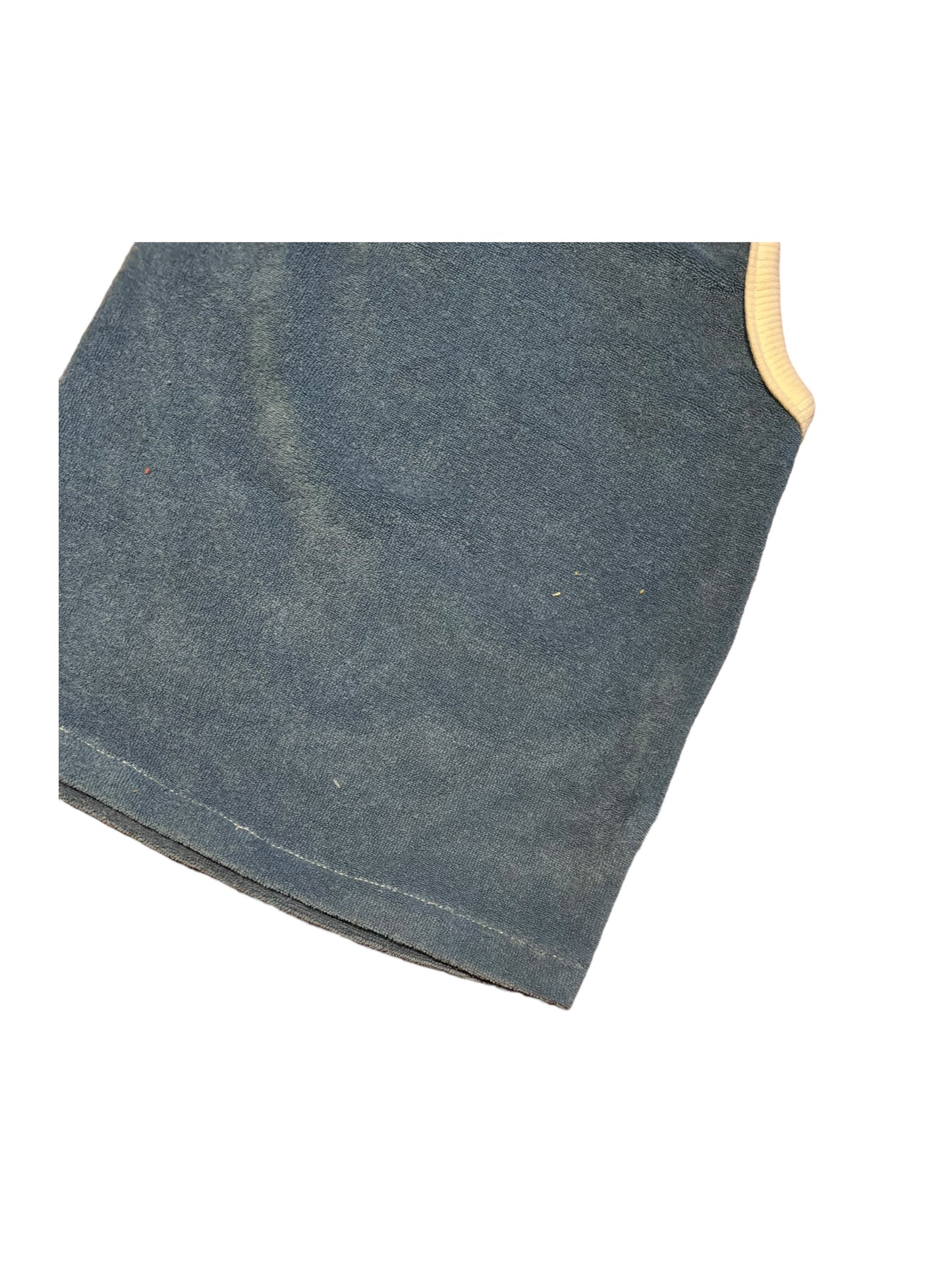 Tanktop 12 maand jeansblauw