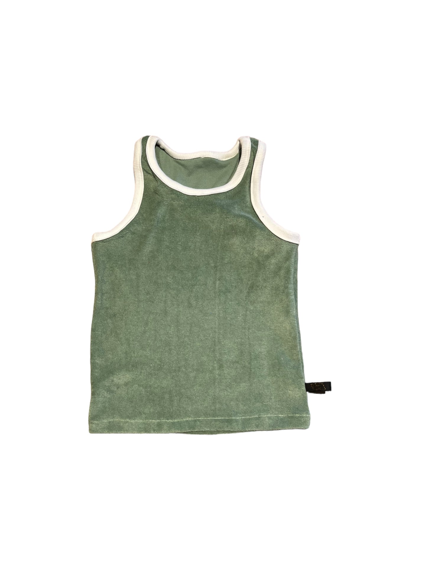 Tanktop 5 jaar oud groen