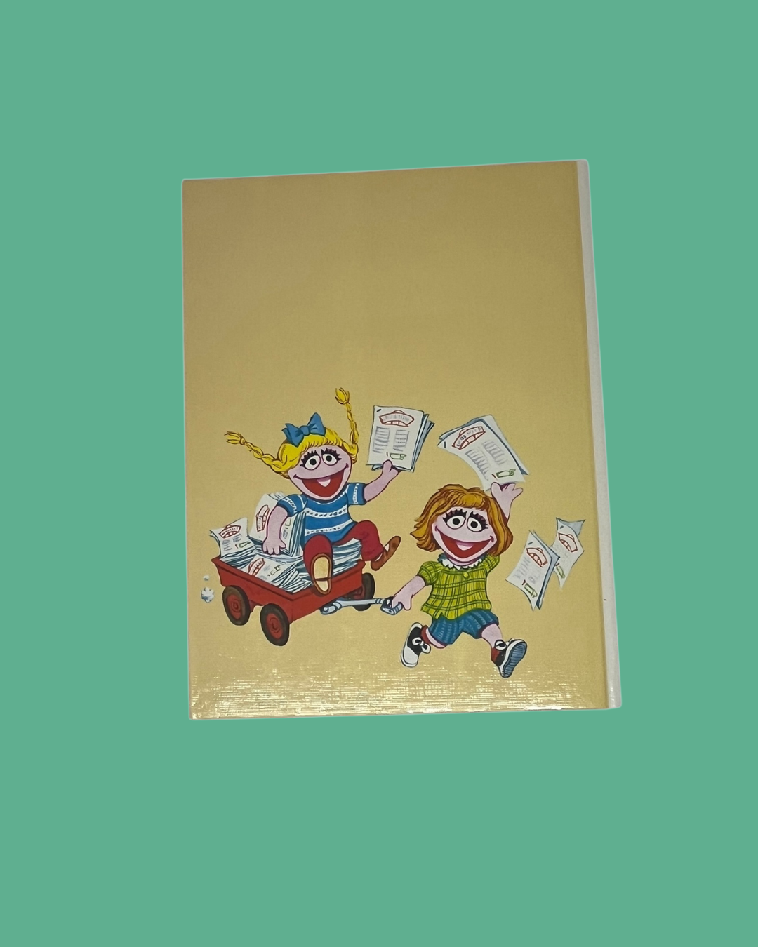 "Vergeet de havermout niet!/De Sesamstraat krant" Sesamstraat boek