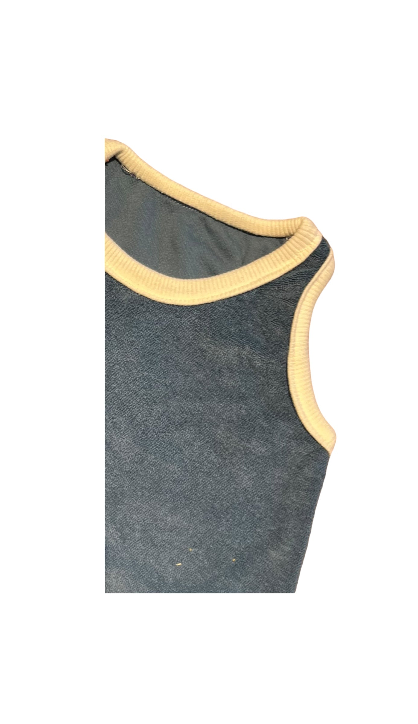 Zomerse romper 0 maand blauw