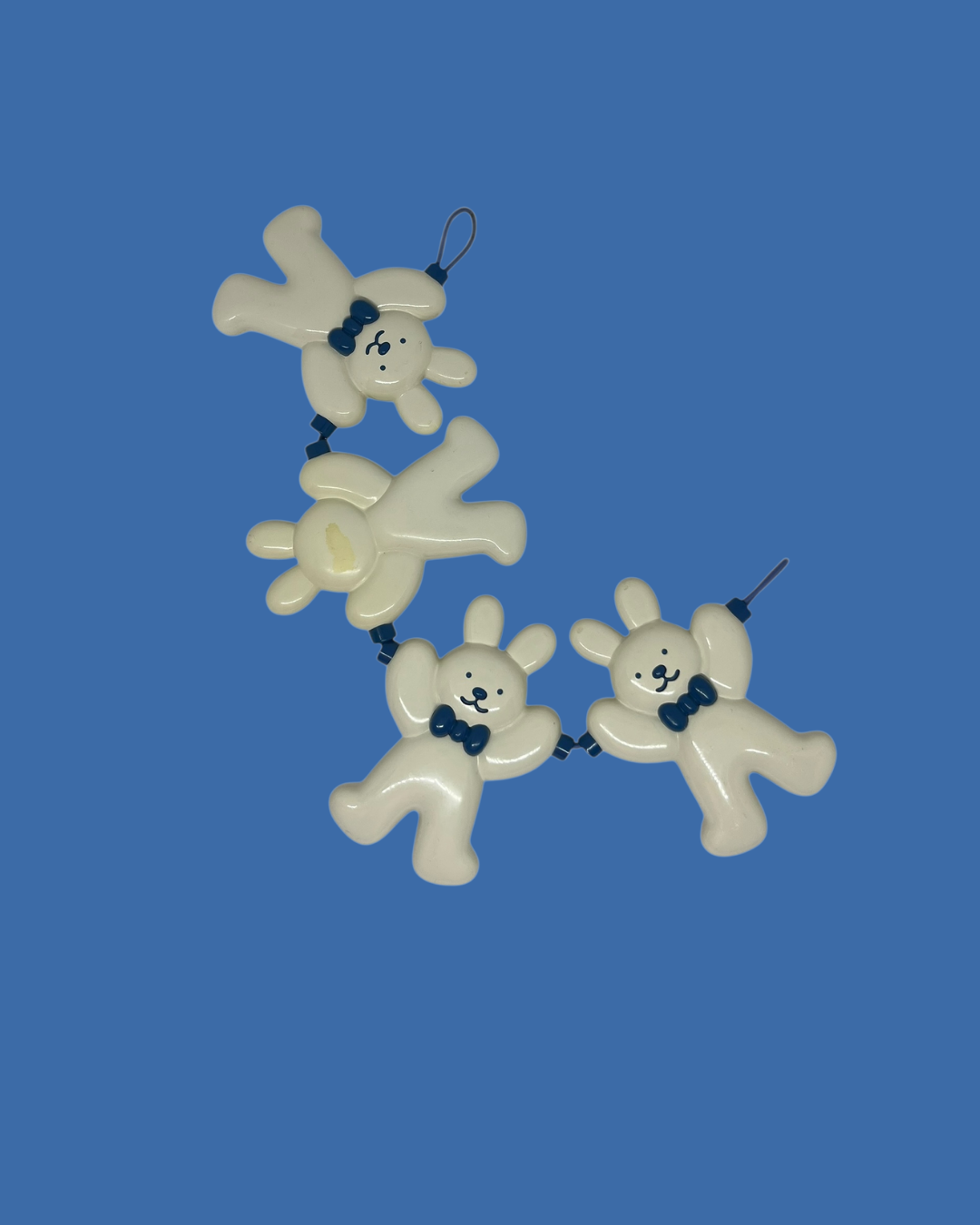 Wagenspanner met konijntjes