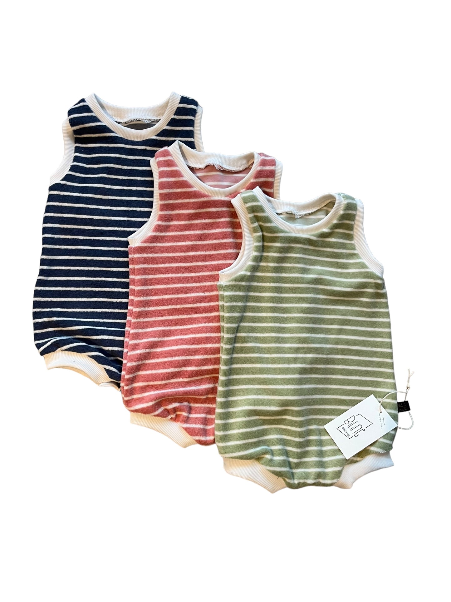 Zomerse romper (diverse gestreepte kleuren)
