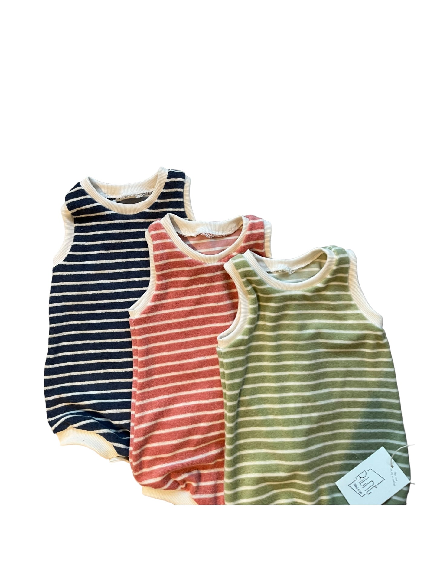 Zomerse romper (diverse gestreepte kleuren)