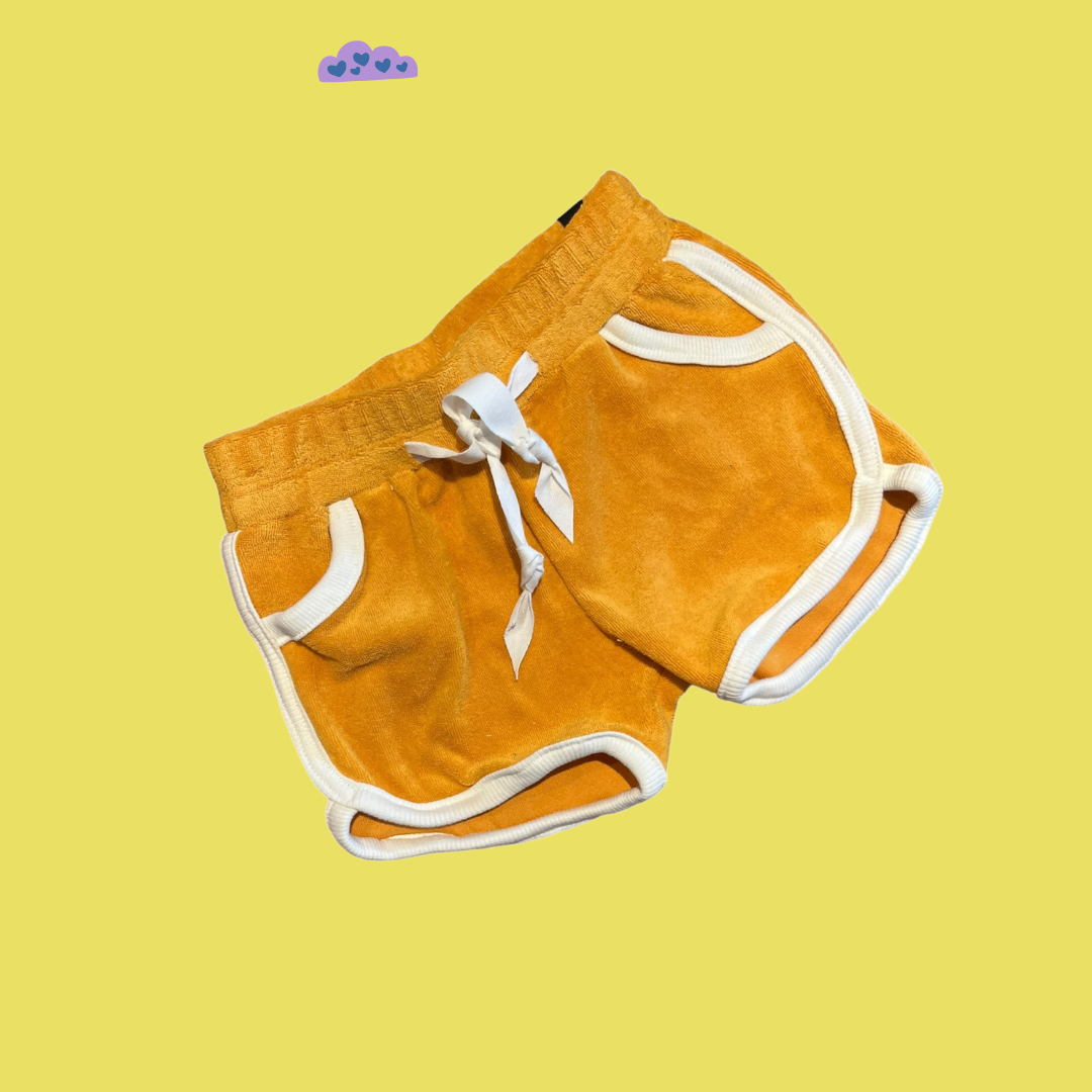Sponsen shortje volwassenen (diverse effen kleuren)