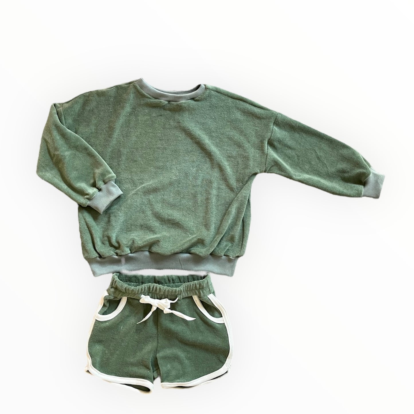 Sponsen shortje kids (diverse effen kleuren)