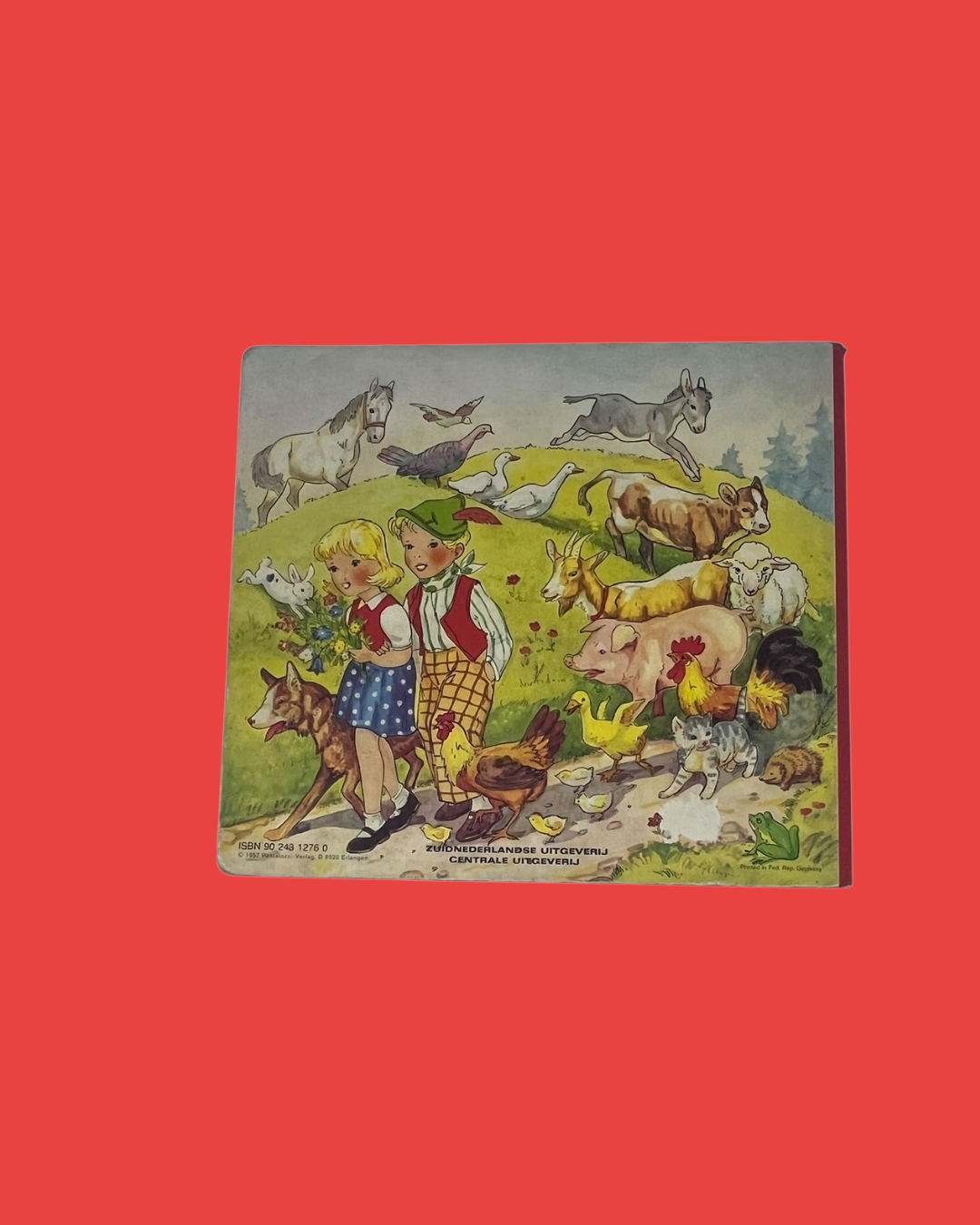 Puck, Puckie en hun dierenvrienden "raampjes-boek"