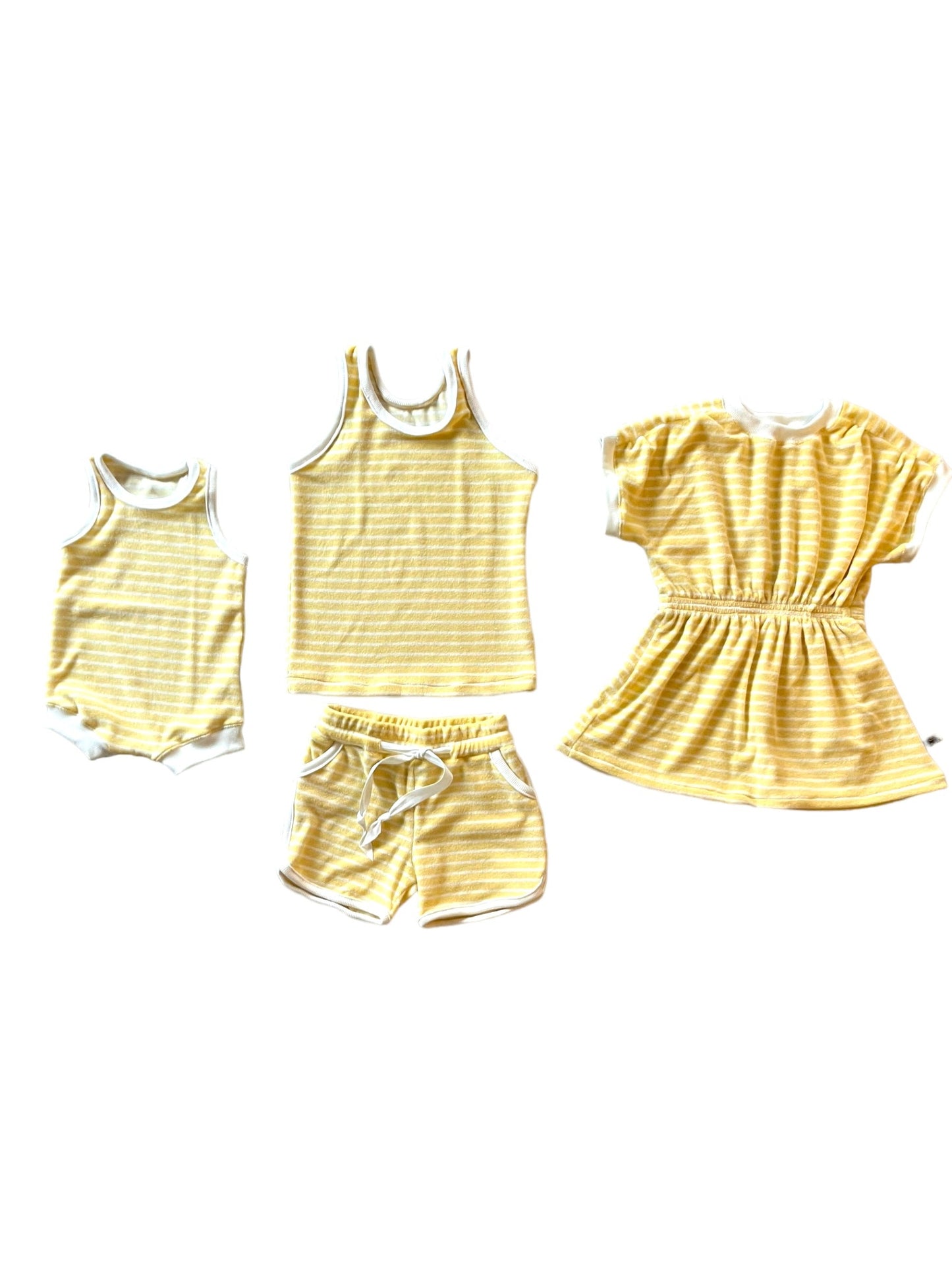 Zomerse romper (diverse gestreepte kleuren)