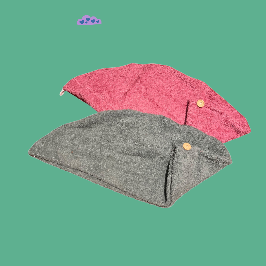 Tulband haar-handdoek (diverse kleuren)