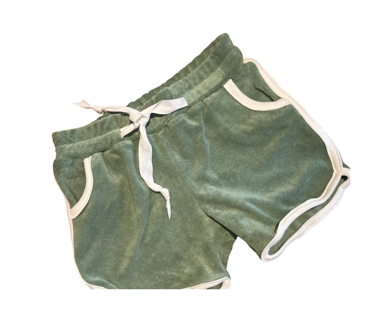 Sponsen Short M oud groen