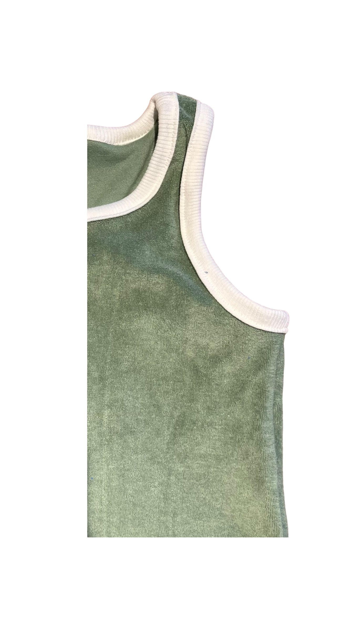 Tanktop 5 jaar oud groen
