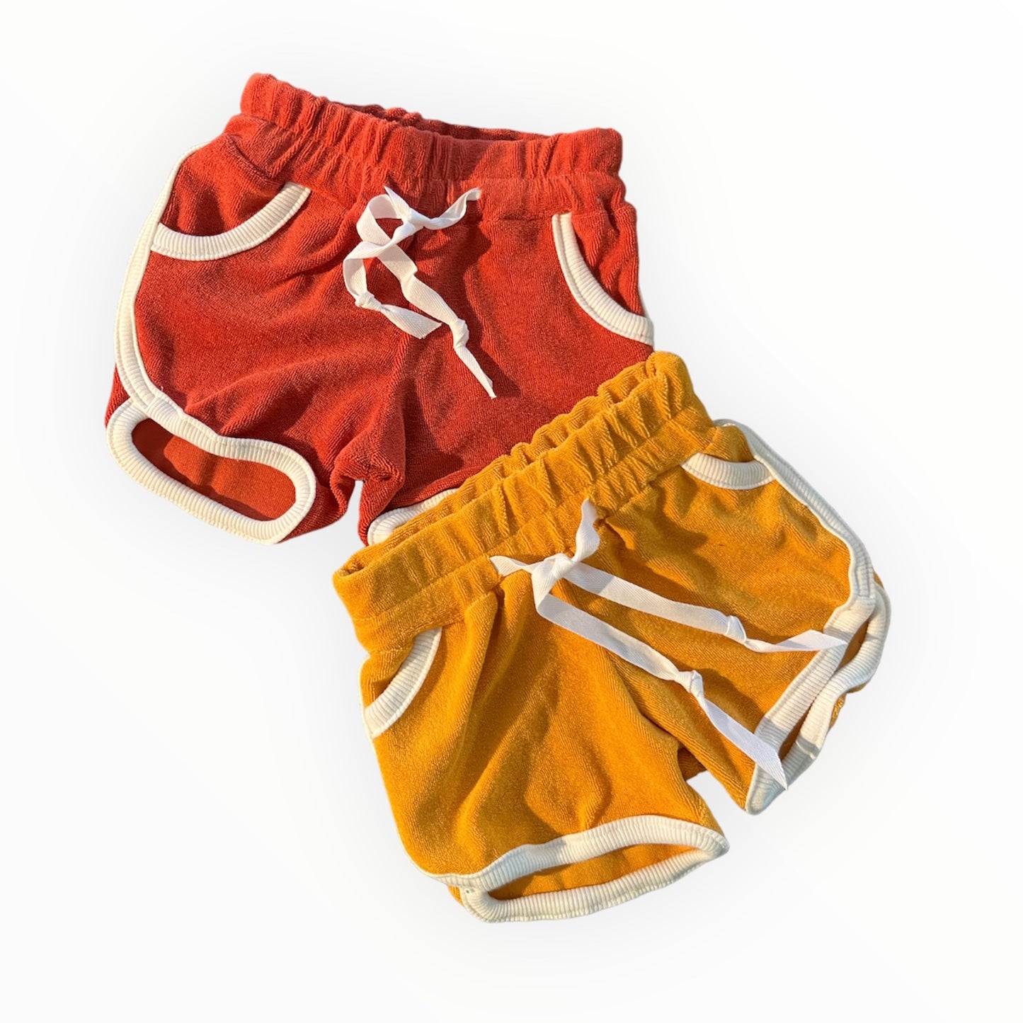 Sponsen shortje kids (diverse effen kleuren)