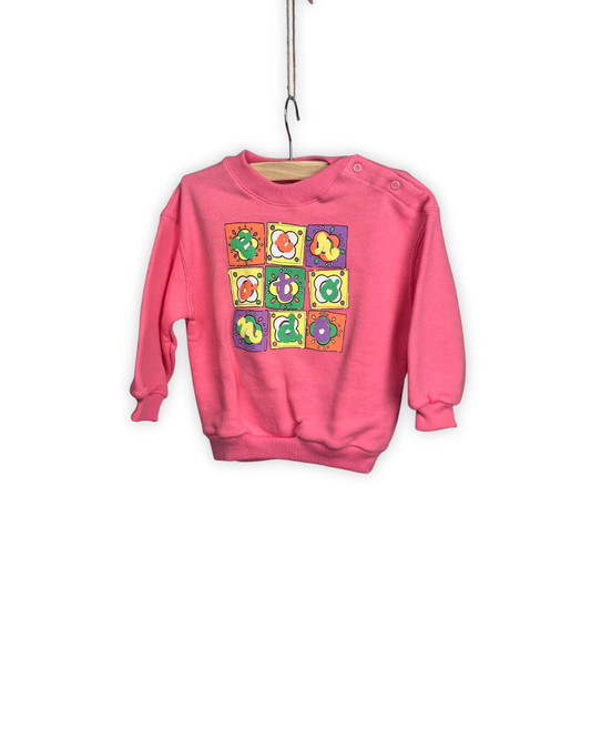 Kleurrijke trui maat 74