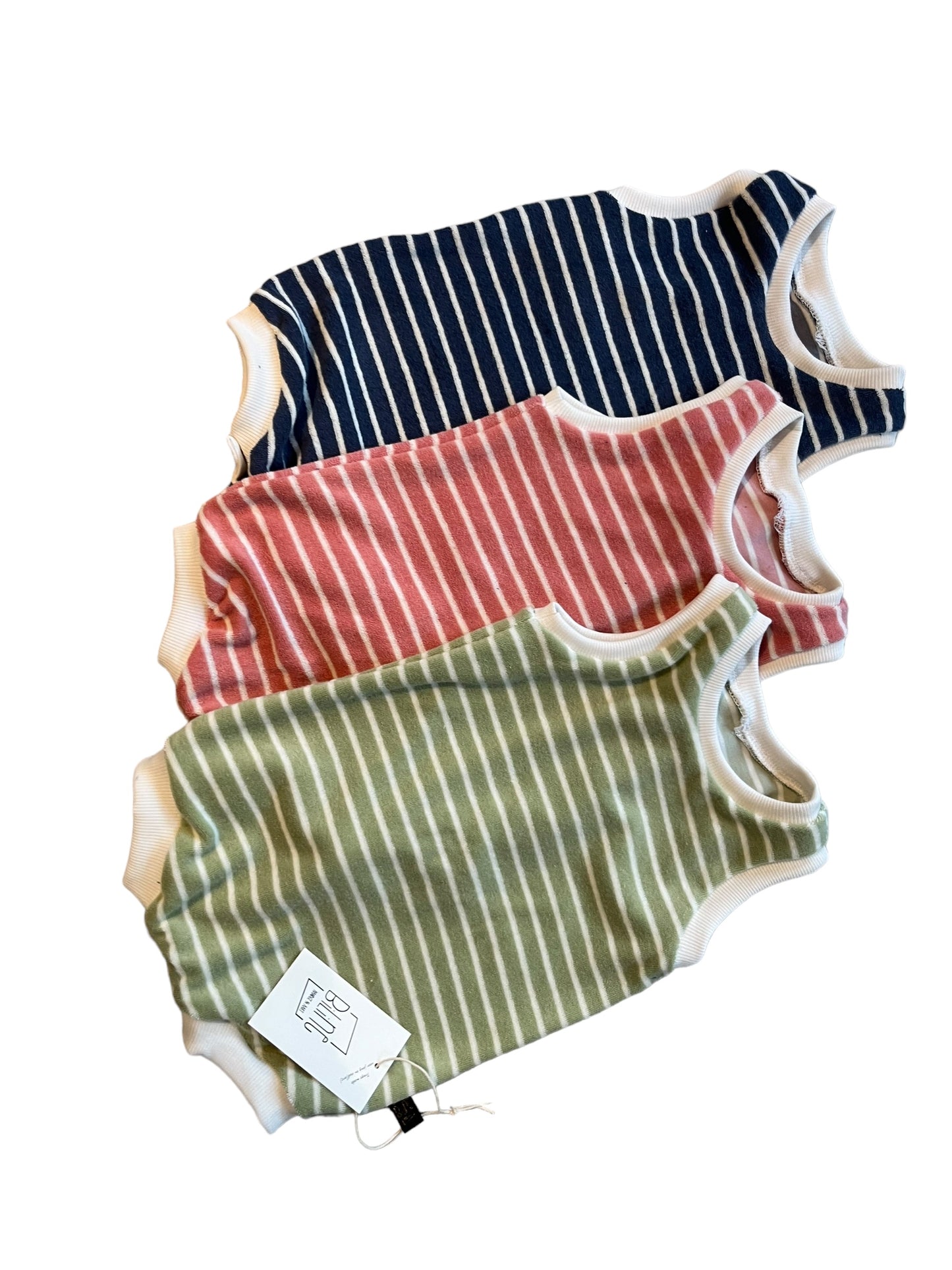 Zomerse romper (diverse gestreepte kleuren)