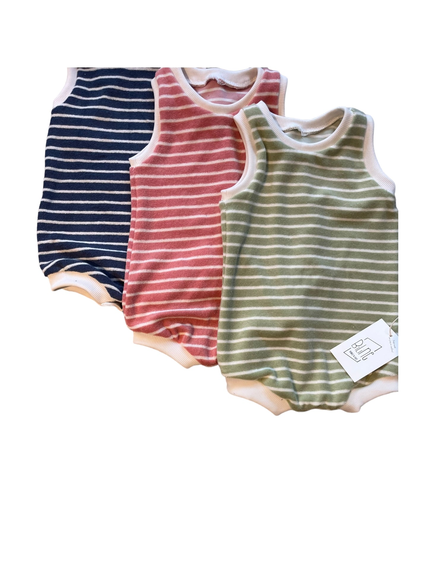 Zomerse romper (diverse gestreepte kleuren)