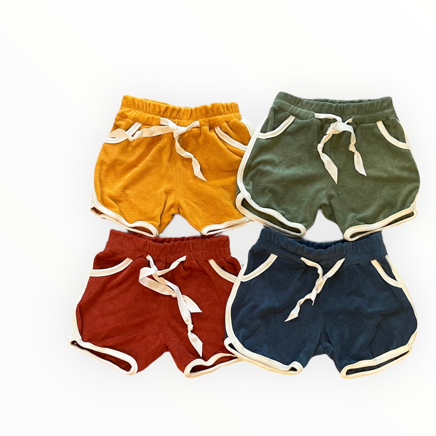 Sponsen shortje kids (diverse effen kleuren)