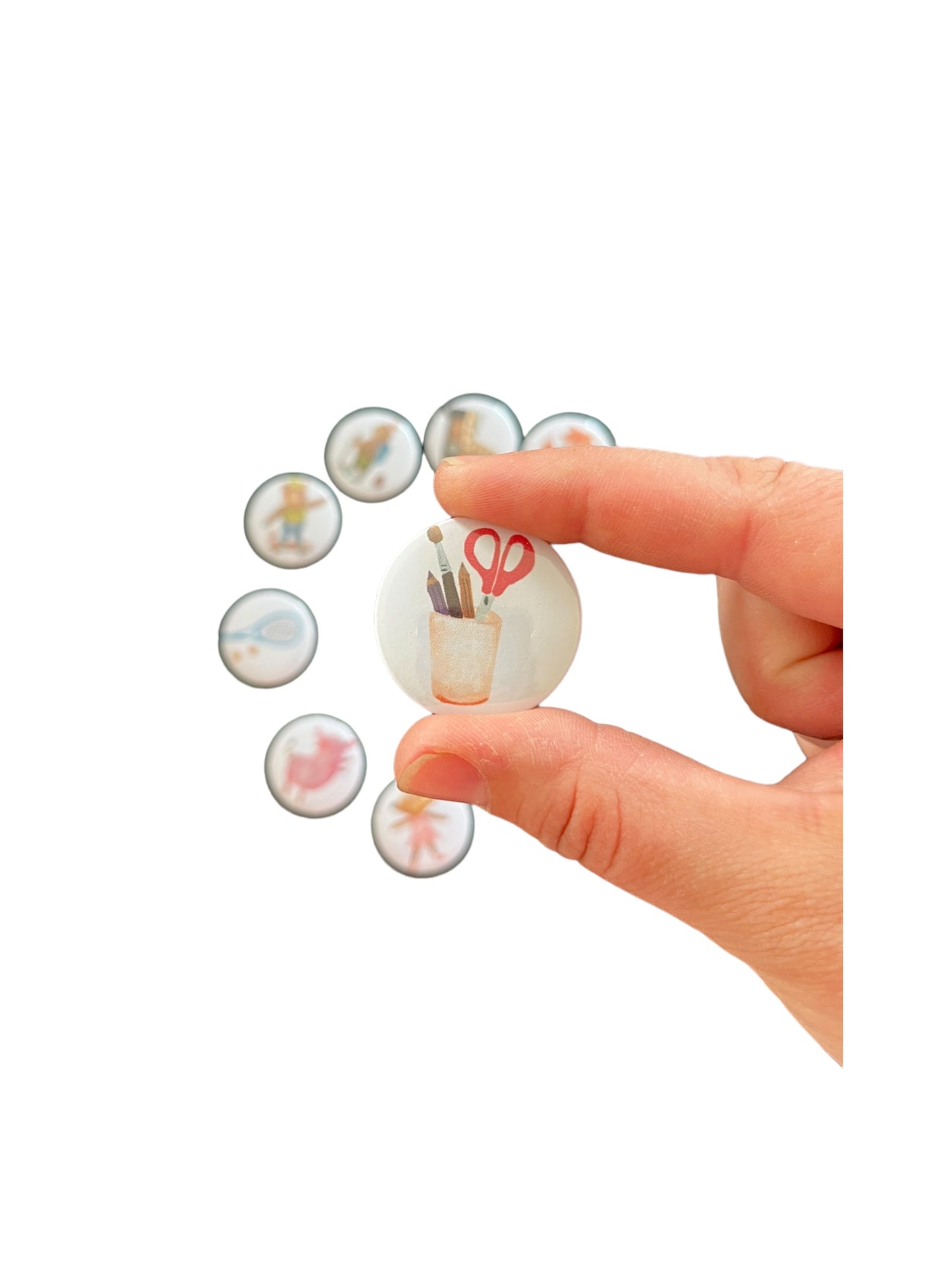 Magneet hobby - tekenacademie (31mm)