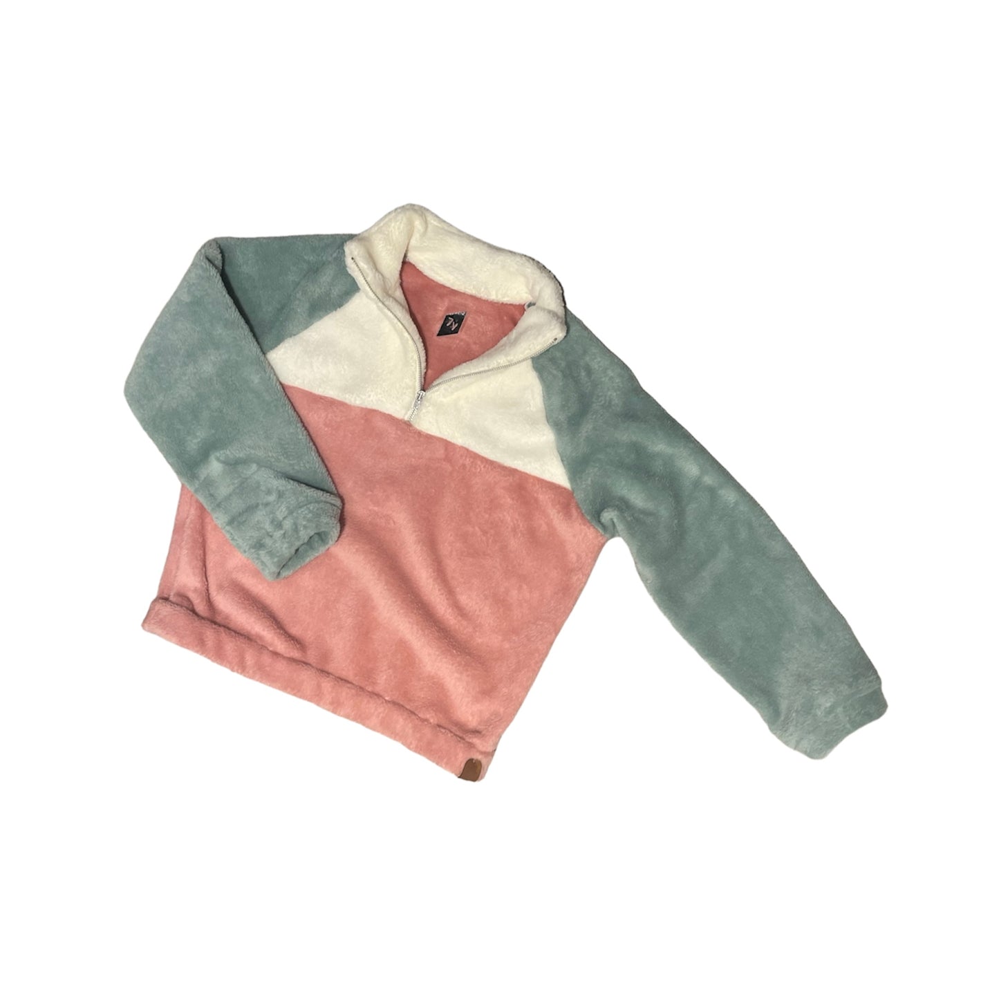 Oud roze Colourblock Sweater 4y