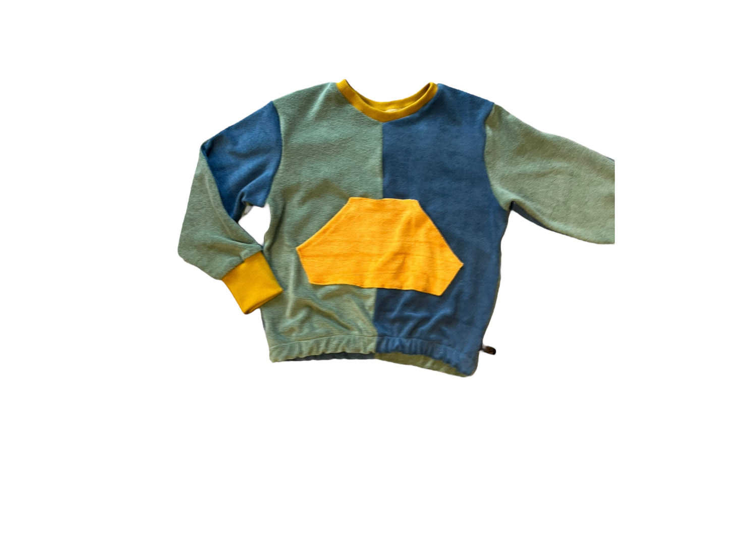 Colorblock basic sweater