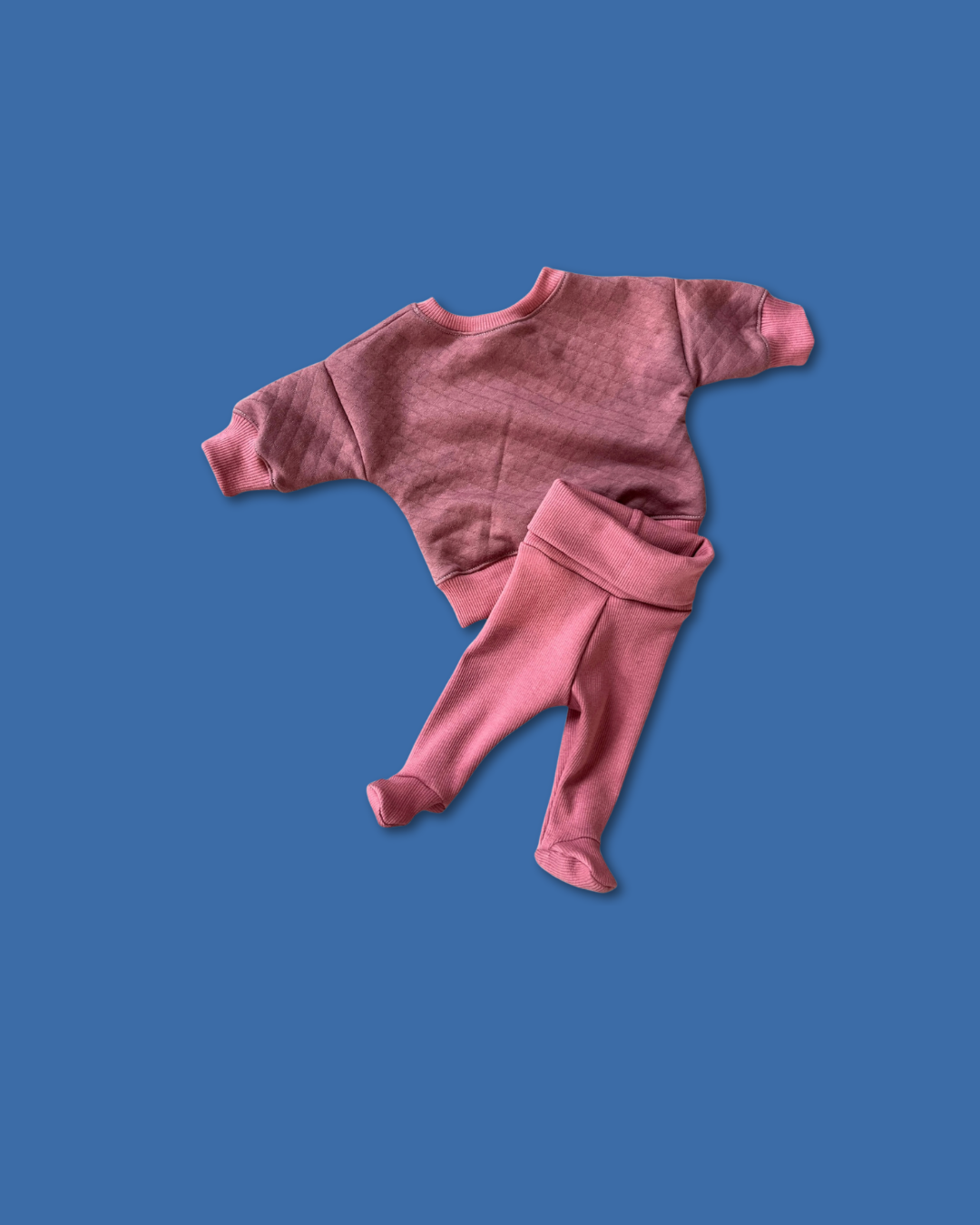 Baby home wear roze 0 maand