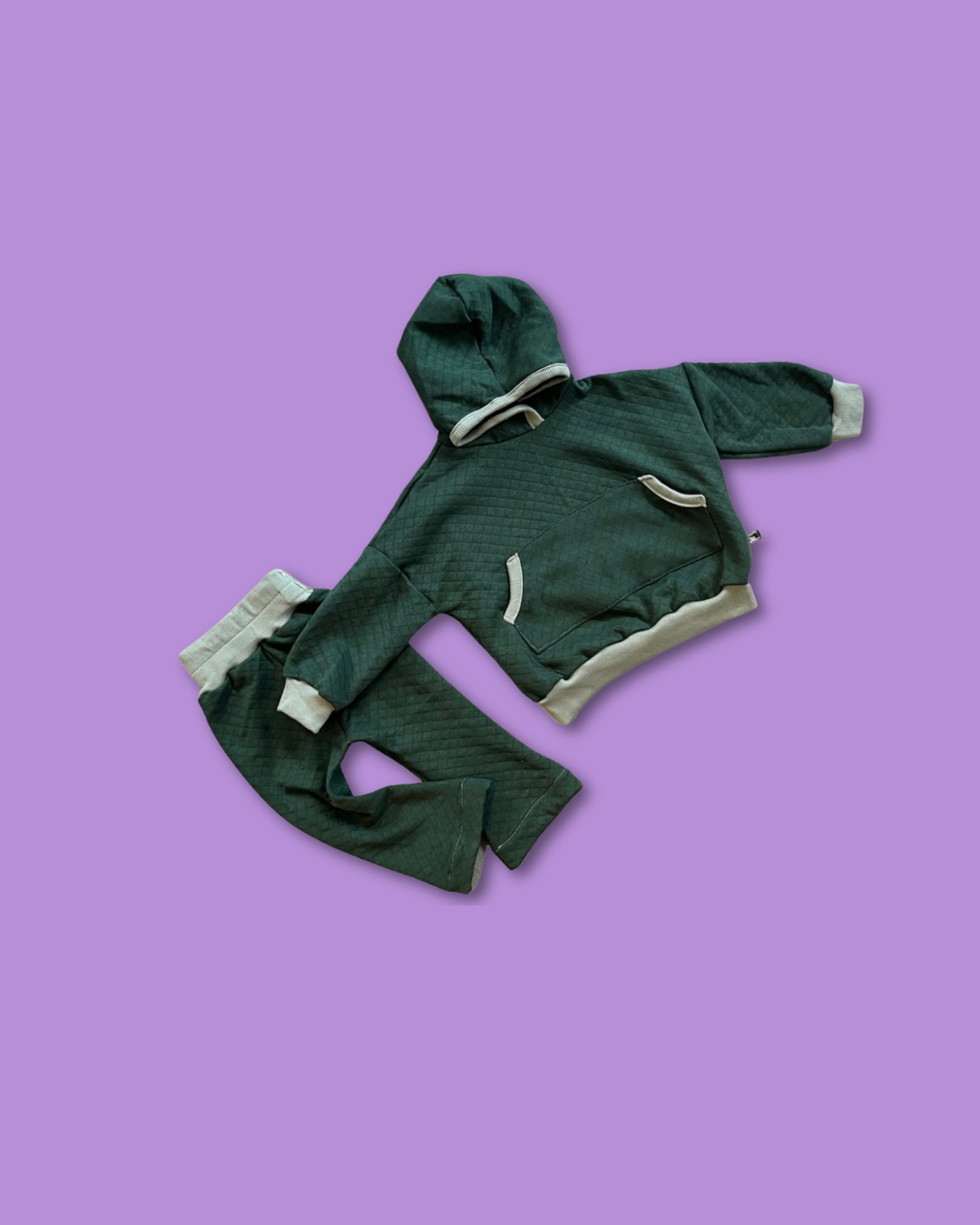 Kids home wear groen 18 maand