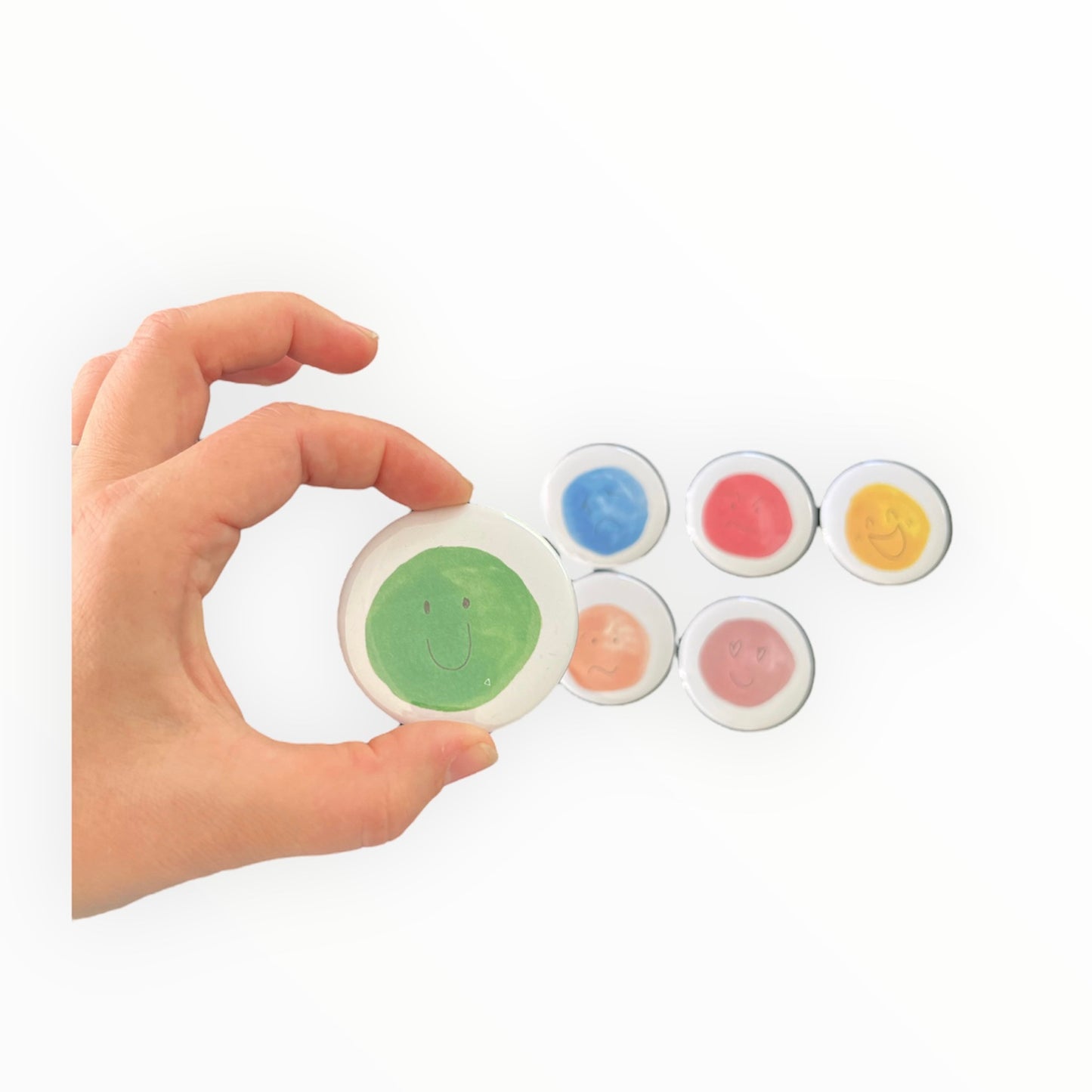 Pakket 6 magneten - humeur (56mm)