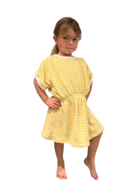 Zomers kleedje kids (diverse effen kleuren)