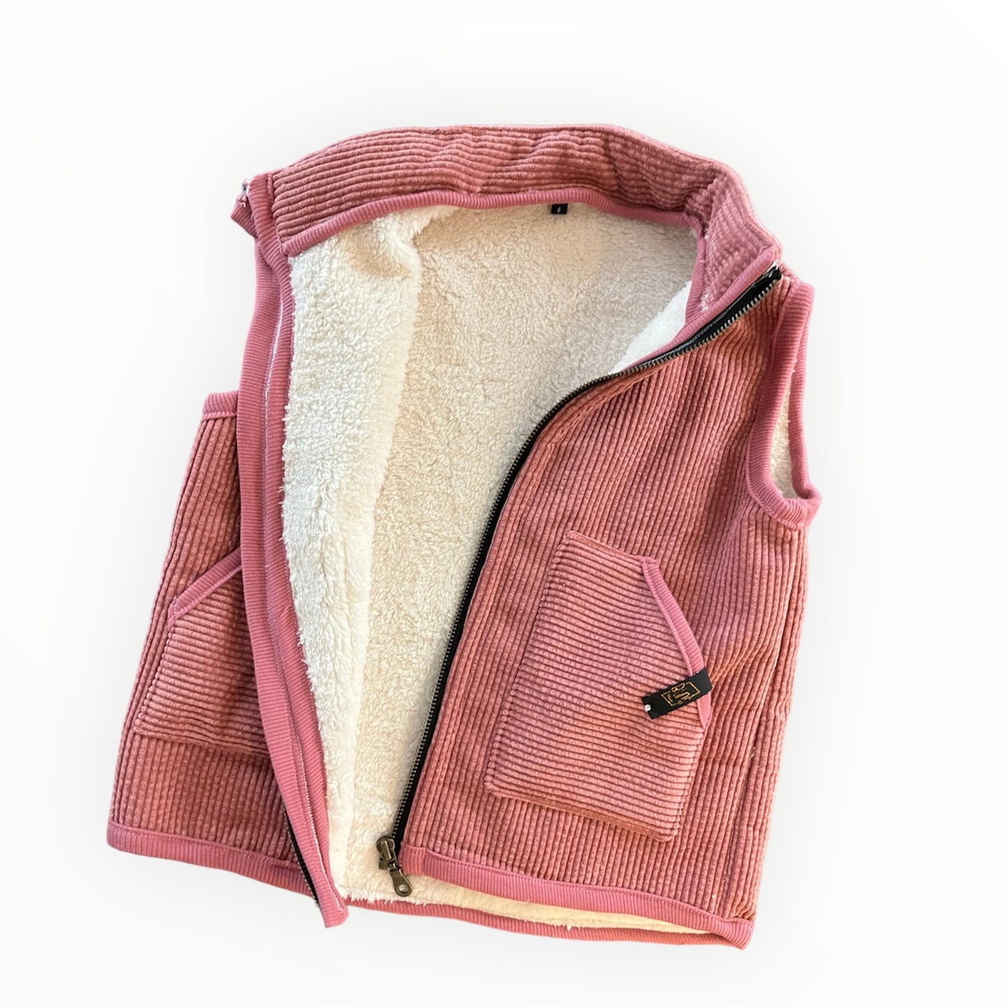 Roze bodywarmer