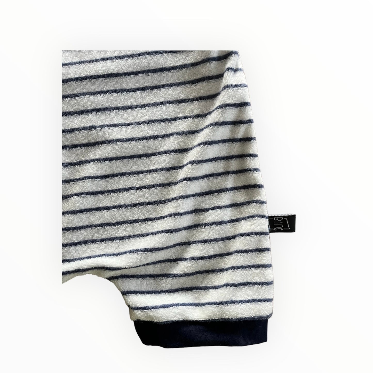 Gestreepte sponsen salopette 3 maand