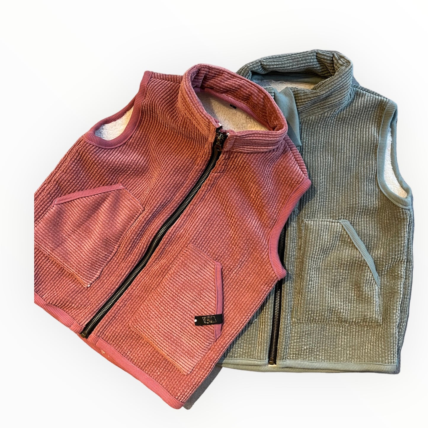 Roze bodywarmer