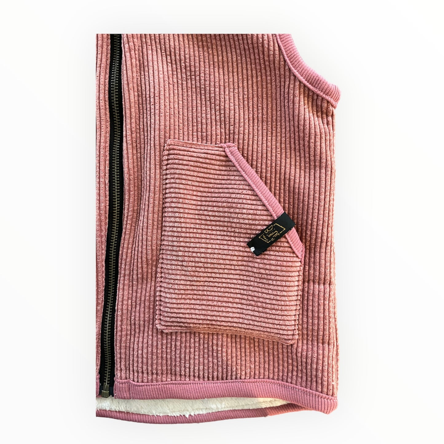 Roze bodywarmer