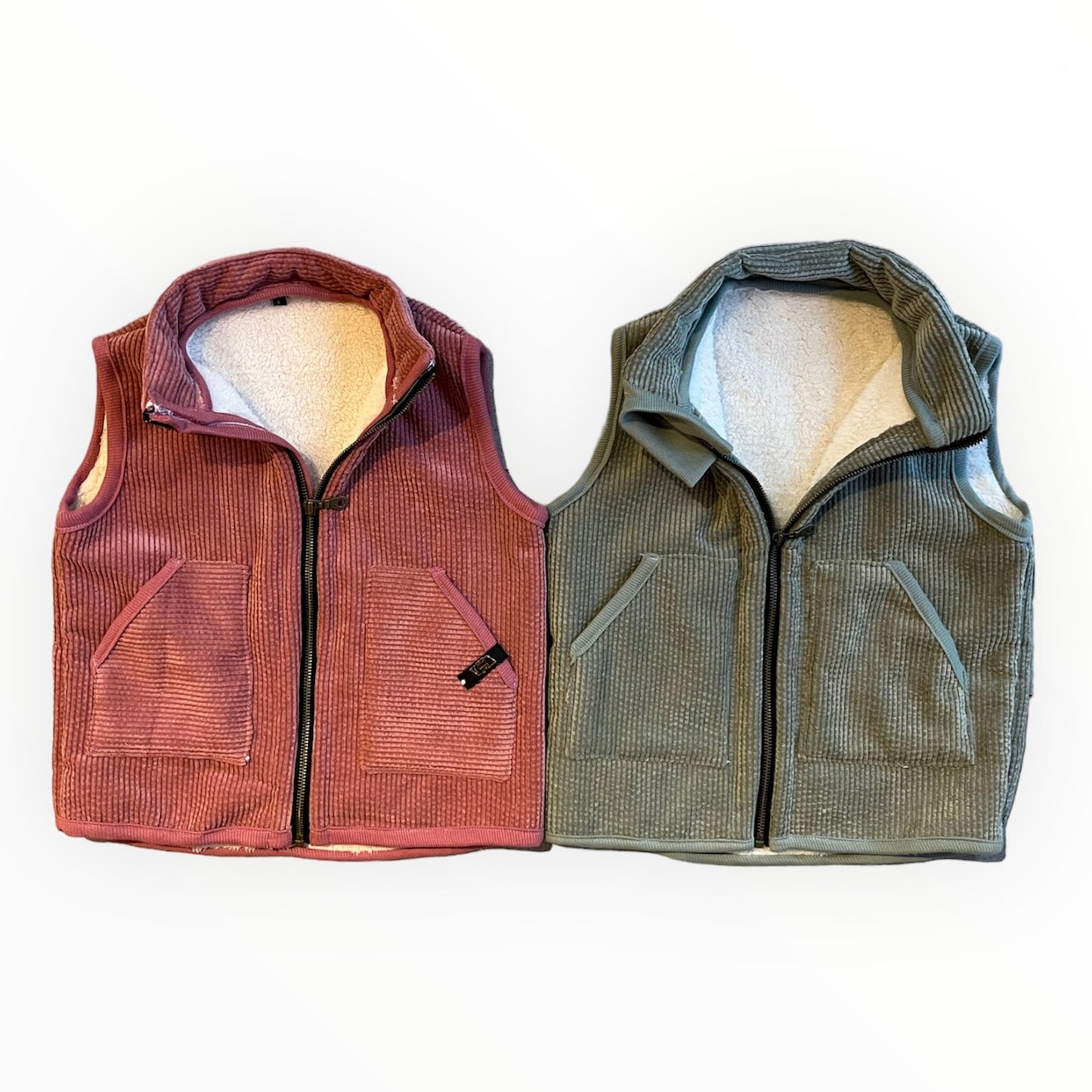 Roze bodywarmer