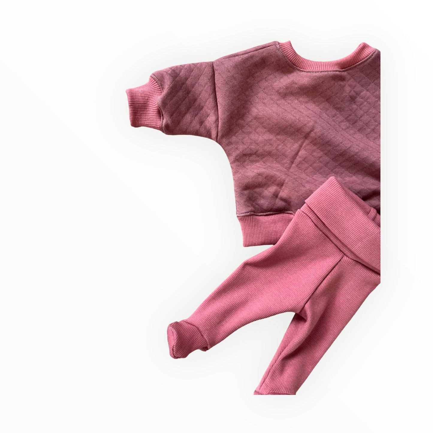 Baby home wear roze 0 maand