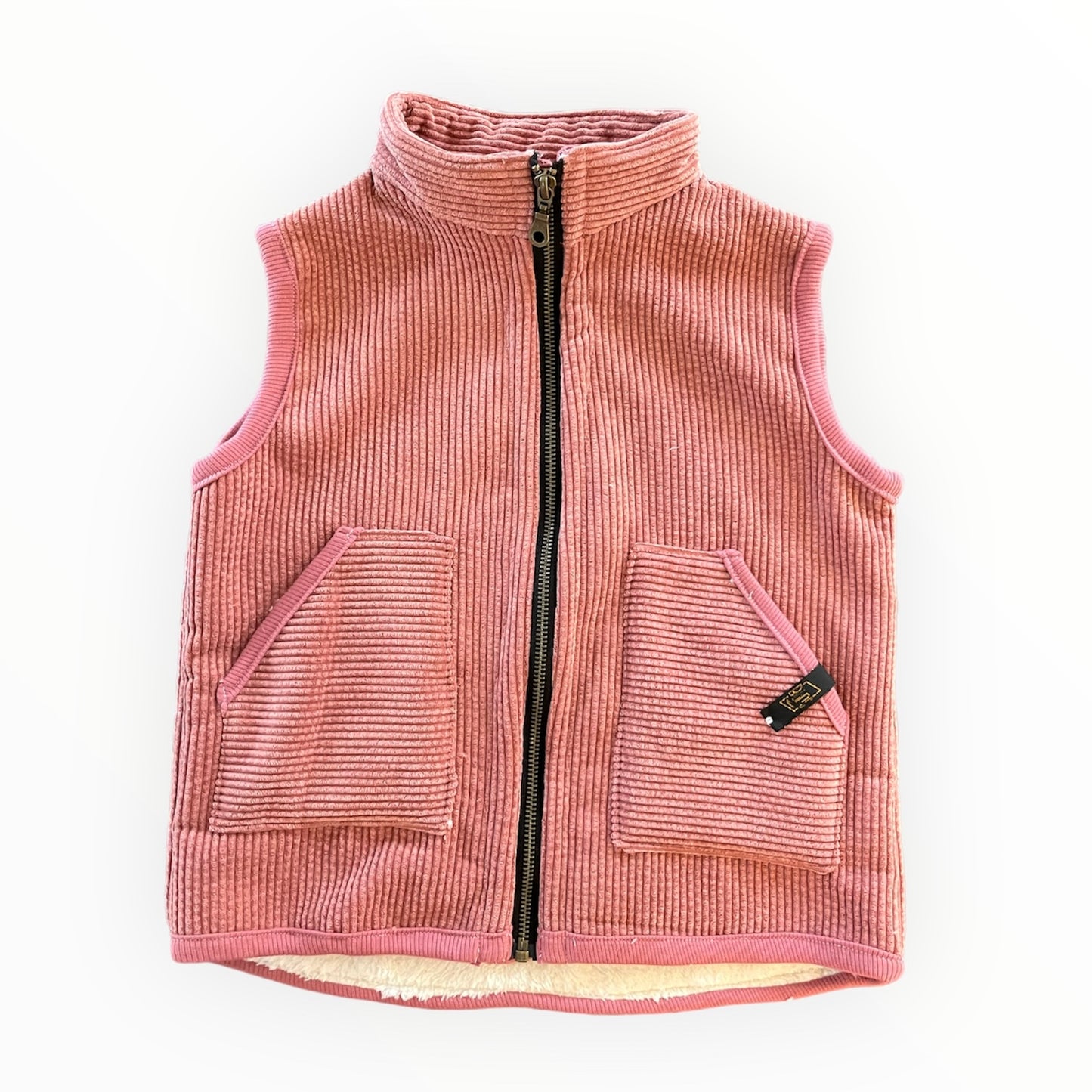 Roze bodywarmer