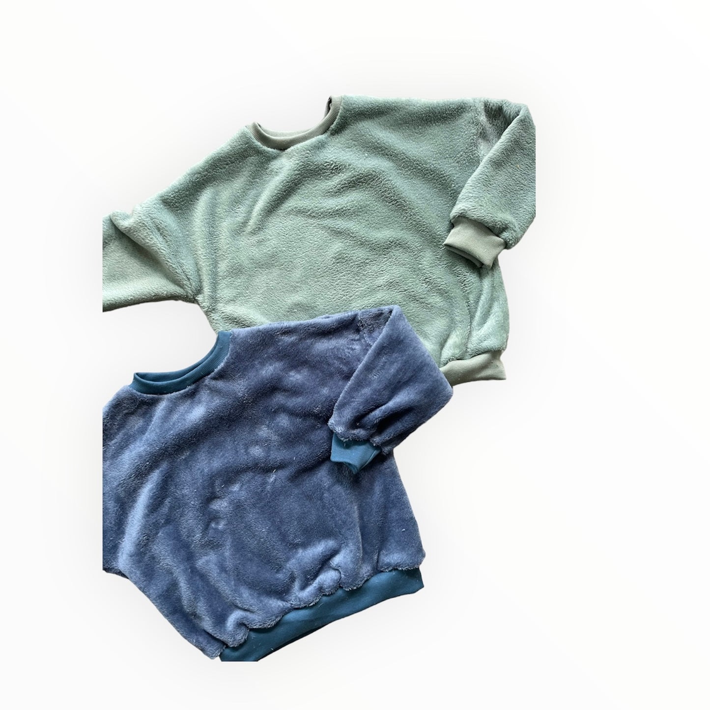 Unicolor Sweater Oud Groen