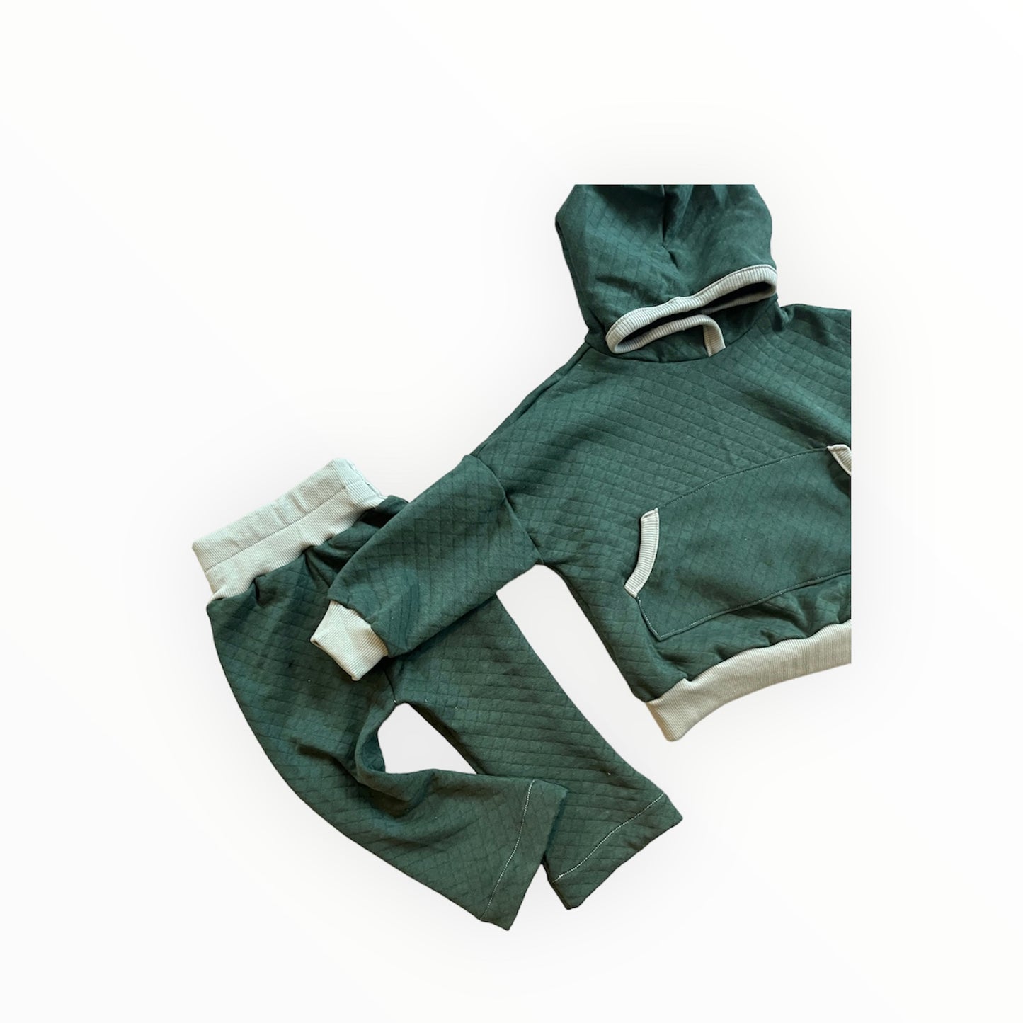 Kids home wear groen 18 maand