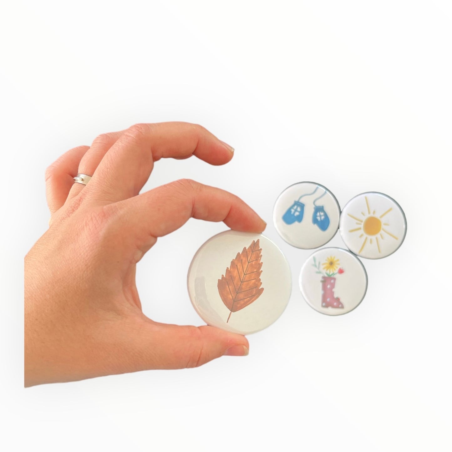 Magneet seizoen - herfst (56mm)