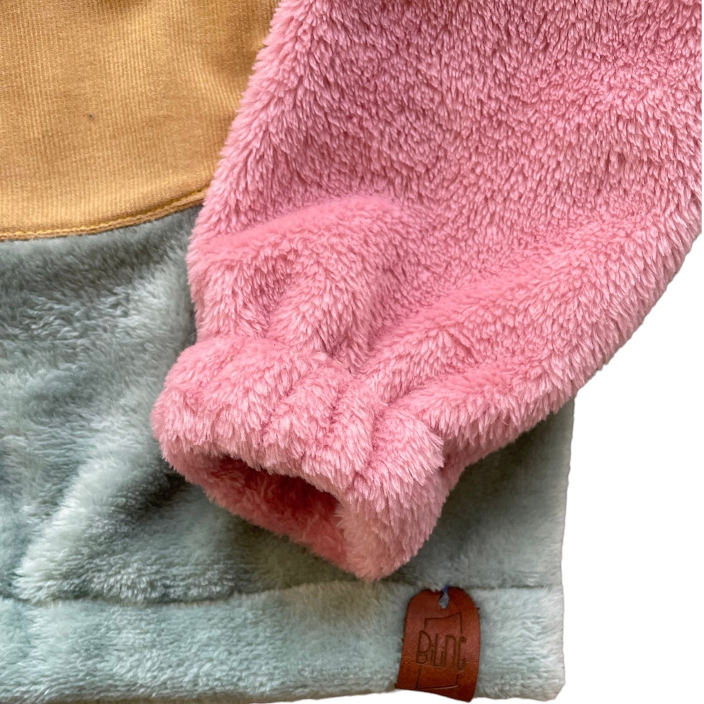 Blauwe Colourblock Sweater XL