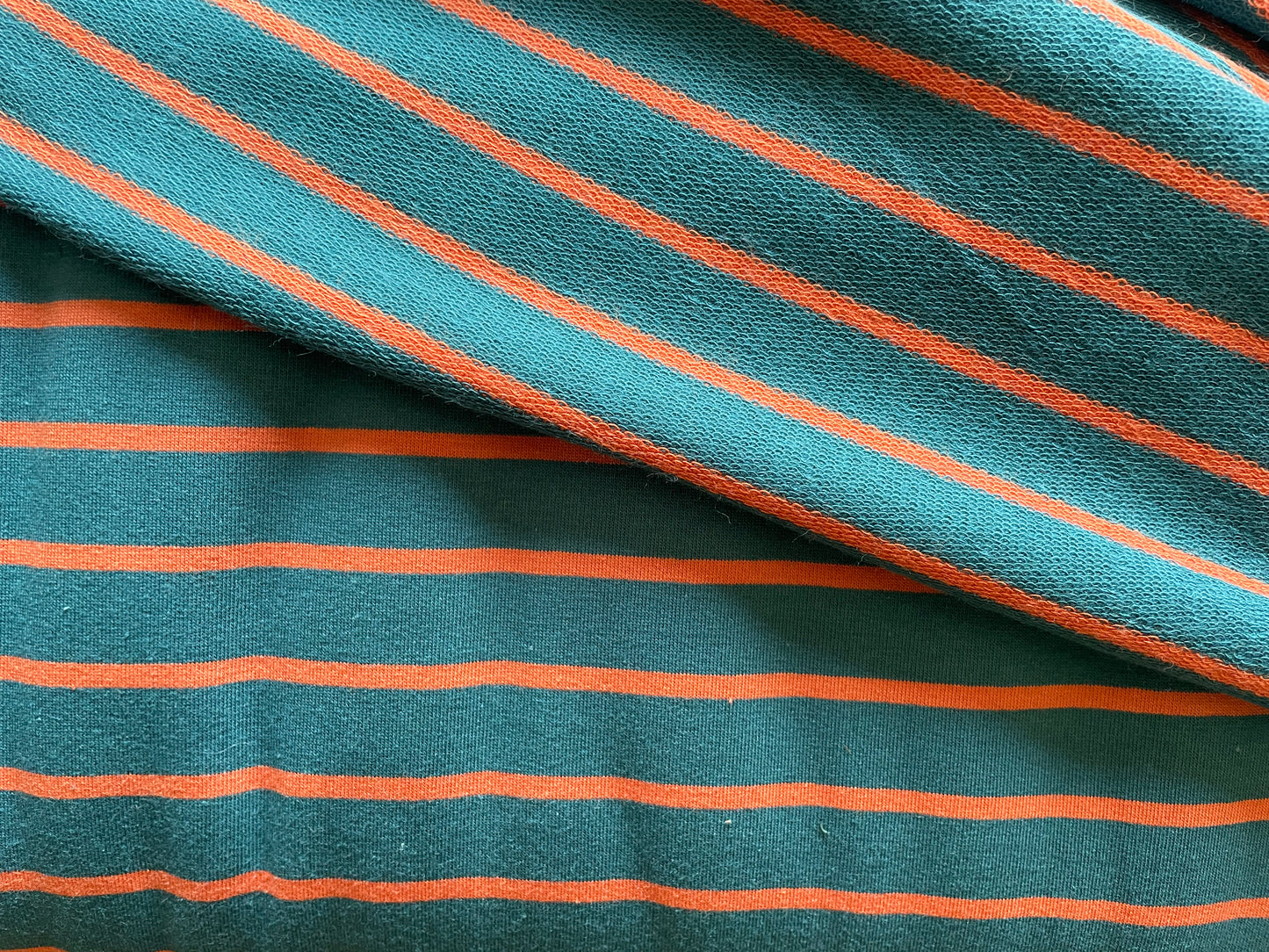 French terry Jeans/terracotta