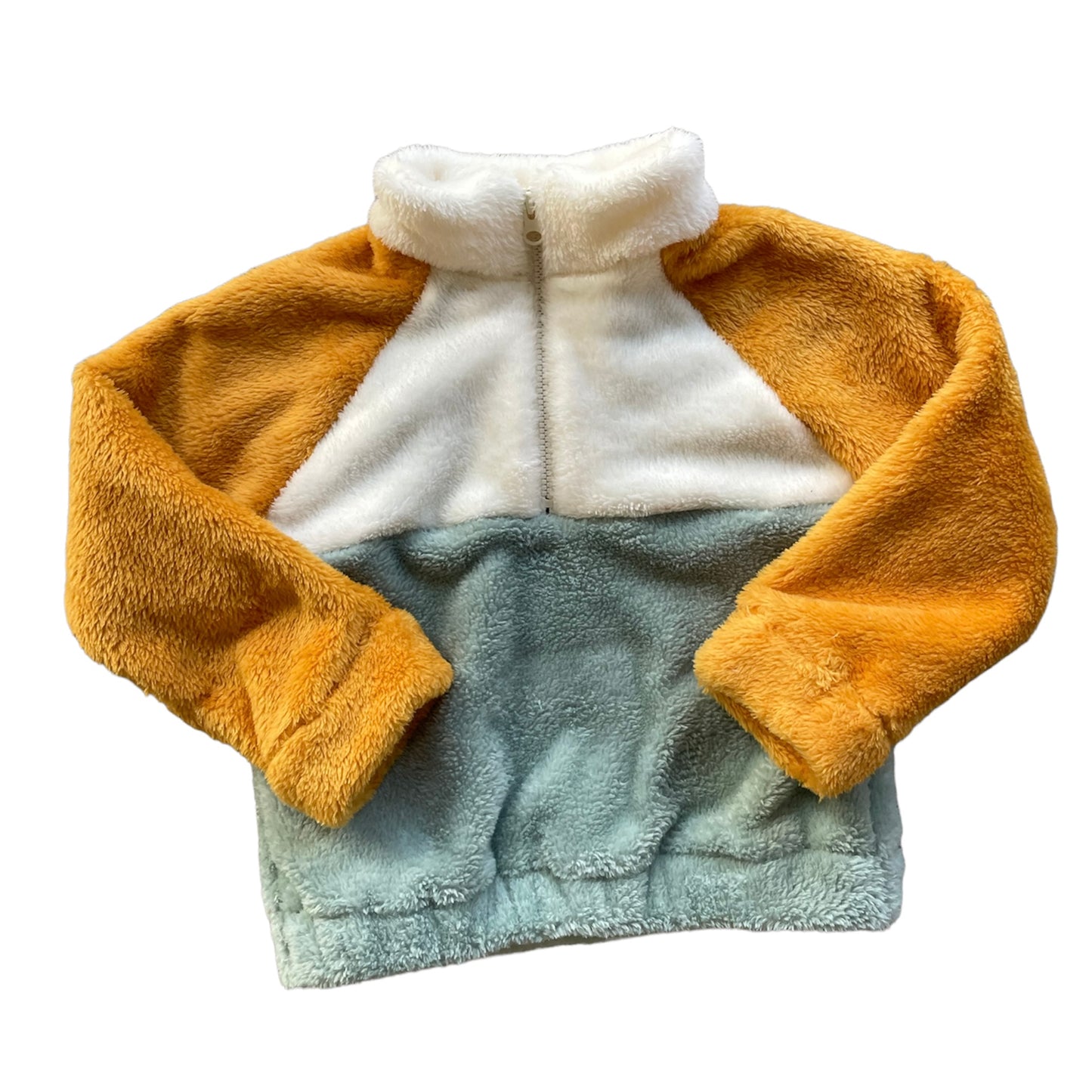 Mint groen Colourblock Sweater MEDIUM