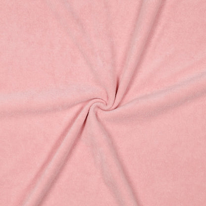 Stretch badstof roze