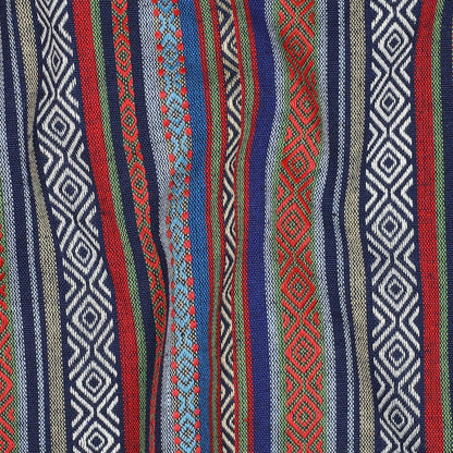 Jacquard retro bohemian stripes